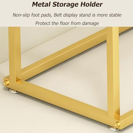 Multi-functional accessory organizer for ties, scarves, belts, and wallets – 150cm space-saving white hanging shelf.